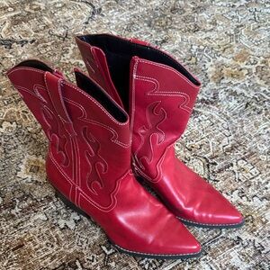 Universal Thread Red Heeled Boots